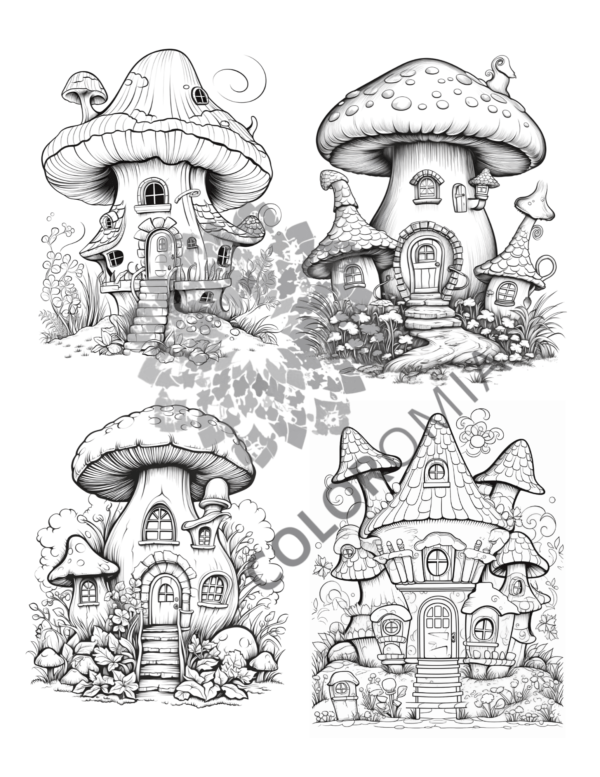 Magic mushroom homes gallery images- volume-I