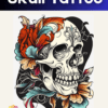 skull tattoo coloring book - vol I book cover